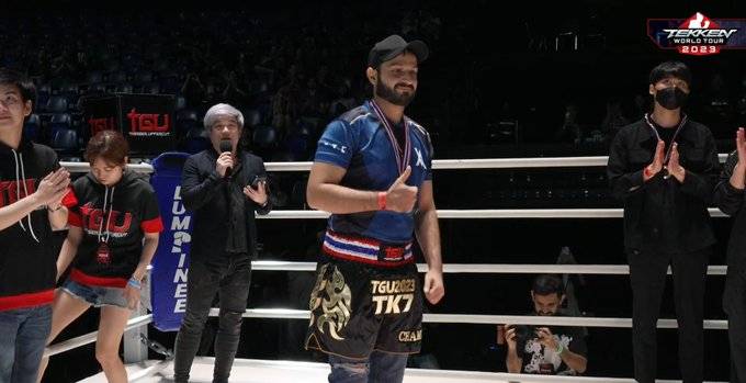 Pakistan’s Atif Butt wins Thaiger Uppercut 2023 Tekken 7 champion title in Bangkok