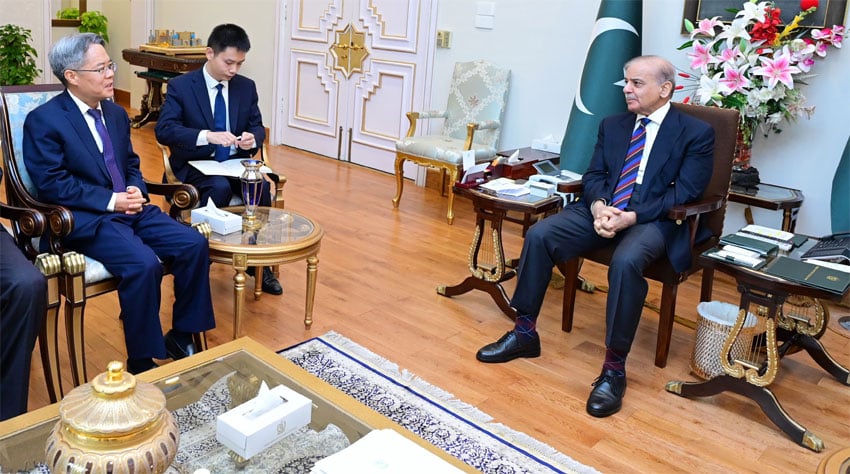 PM Shehbaz reaffirms commitment for succesful implementation of CPEC projects